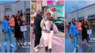 Tracey Boakye: Pretty actress flies to America with family; takes house help along