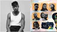 2022 Headies: Ladipoe reacts as Wizkid, Fireboy, others nominated ahead of him in song of the year category
