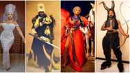Iyabo Ojo, 7 others who looked like epic warriors, royal family members at Femi Adebayo's movie premiere