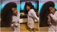 "Is that your hair?" Beautiful little girl with thick, dark hair goes viral, video emerges