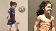 6-year-old boy wants to replace Messi, shows off six-pack, completes 3,000 keepy-ups (video)