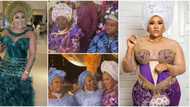 Mercy Aigbe, Nkechi Blessing, Tunde Kelani, other celebs storm Lateef Adedimeji and Mo Bimpe's wedding