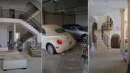 "10 million dollars wasted": Wife abandons late husband's mansion, flees with her children, video shows classy interior