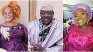 Meet Yoruba actor Taiwo Hassan's 2 beautiful wives, they practice different religions, Islam and Christianity respectively, he loves them still
