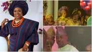 Mama Rainbow shows off dance moves at her 80th birthday party, MC Oluomo, others storm event, videos trend