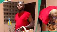 Nigerian lady shows her husband’s funny obsession with buying random things from street hawkers