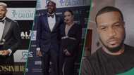 Osimhen bags best player award, spotted with lover at AIC Oscar del Calcio, Peter Okoye reacts