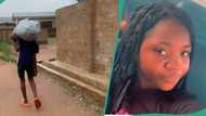 “More favours”: Nigerian lady appreciates her brother’s hard work and support for her thrift shop