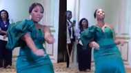 Lady on heel "scatters" dance floor with her unique dancing steps; mesmerises wedding guests