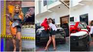 Small girl, big God: Reactions as MTV Base presenter Nenny B acquires new Range Rover and luxury mansion