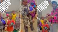 Man surprised as young beggars contribute money for him to buy food after he complained of hunger