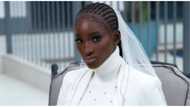 Bridal look inspiration: Photos of turtleneck outfit for civil wedding leaves many in awe