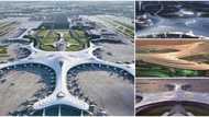 Stunning photos of the new N6.4tn China airport that has 5G wifi, 4 runways and other cool features wow many