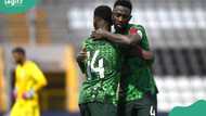 Super Eagle’s Ndidi and Iheanacho sing and freestyle to music sound in a car, shows excitement