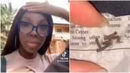 "They want to kill me": Nigerian lady shows charms removed from her body after she visited her village