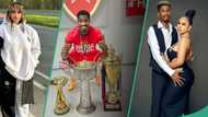 Yetunde Barnabas celebrates as hubby, Peter Olayinka wins Serbian SuperLiga, League cup, pics trend