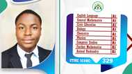 NECO result: Brilliant boy performs excellently, scores A1 in 9 subjects and 329 in JAMB