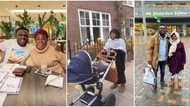 "All mothers should learn from this": Nigerian posts what his mum looks like a year after moving her abroad