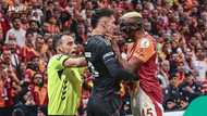 Fans send message to Turkish player Victor Osimhen grabbed by the throat