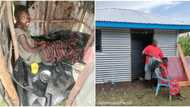 People used to run away from her: Joy as village woman who lived in a kennel gifted new house