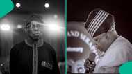 Mixed reactions as Obasanjo "orders" Nigerian governor in trending video