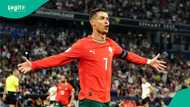 Cristiano Ronaldo reacts as Portugal defeat Germany to reach UEFA Nations League final