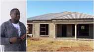 Young man shares photo of his building project, people praise his achievement