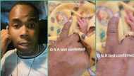 "No need for DNA test": Dad compares little daughter's finger to his, spots resemblance in video