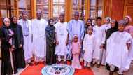 Eid-el-Kabir: This is how Buhari celebrated Sallah with his family in Abuja (photos)