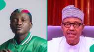 Buhari's death: Portable mourns ex-president, shares his wishes, "Na him order tollgate shooting"