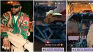 "Now this is doings": Video as Davido flies in brand new 'tear-rubber' limited edition Virgil Maybach