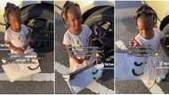 "Mummy wasn't thinking of daddy": Little girl goes shopping with mum, begs to buy clothes for dad in video