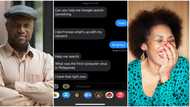 "I don see update": Nigerian lady posts man's smart pickup line that left her smiling like fool