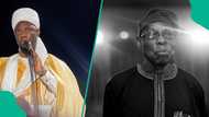 Moment Obasanjo was told to dump Christianity for Islam, Sultan reacts in trending video