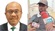 Tension as protesters storm CBN over Emefiele's fresh comment on old naira notes, see Video