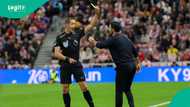 Mikel Arteta reacts after Arsenal’s dramatic victory over Sunderland