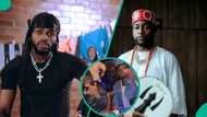 "Africa dey here": Clip captures fun moment OBO, Diamond, Adekunle, Stonebwoy, others chill in Paris