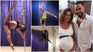 This heavily pregnant woman took control of her body, pole danced even when she was 37 weeks gone (photos)