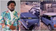 Mr Bean’s car: Tayo Faniran blasts friend in funny video for helping him rent ‘tiny’ ride to use while in SA