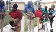 Mother of 12 children who kept getting pregnant because she wanted a girl cries for joy after she was given over N66k to start a business (photos)