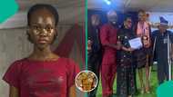 16-year-old girl who scored 310 in JAMB emerges best student in secondary school, flaunts awards