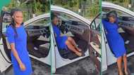 "This is brilliant": Lady demonstrates in video the right way a woman should enter and exit a car