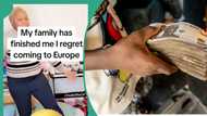 Nigerian lady cries as her family squanders N30 million she made abroad, video goes viral