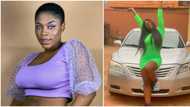 Popular skit-maker Miss Ezeani happy as she buys her first car, names it Storm