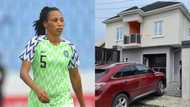 Nigerian footballer who has played at 5 FIFA World Cup opens new mansion worth N500M (photo)