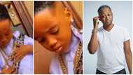 Naija Lil Baby: Mixed reactions trail video of little boy rocking stacks of gold chain