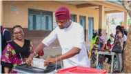 Photos Emerge as PDP Guber Candidate Jandor Joins Queue, Casts Vote in Ojo: Live Updates