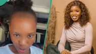 "Date hairy man": Tomama shows scanty hair, asks bald men to leave her alone, amuses netizens