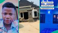 Man shows off his magnificent bungalow built in just 5 months, video goes viral on TikTok