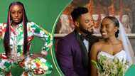 "If u survived Tiwi's wedding, you'Il survive Valentine's Day": DJ Cuppy reacts to cousin's wedding